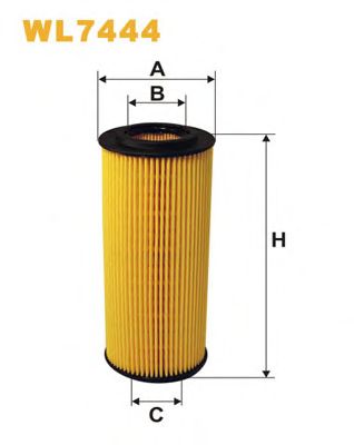 WIX FILTERS wl7444 -  Масляный фильтр